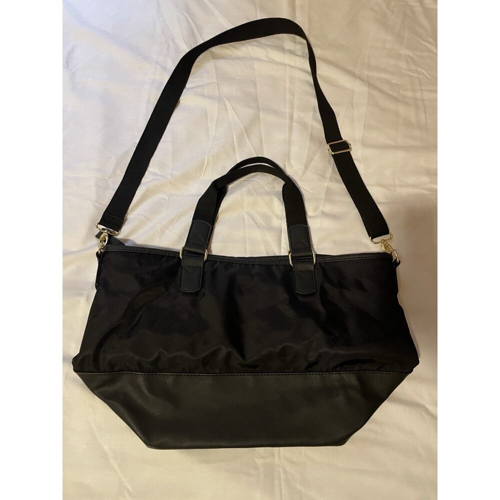 Steve Madden Shoulder Purse Black Madden Girl Handles Crossbody Strap Lg Bag